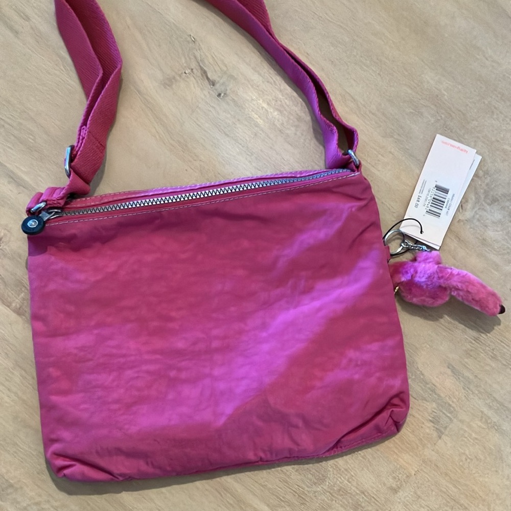 KIPLING | Alvar Crossbody Bag in Carmine (Pink) - Picture 5 of 8
